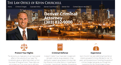 Desktop Screenshot of denvercriminalattorney.com