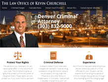 Tablet Screenshot of denvercriminalattorney.com